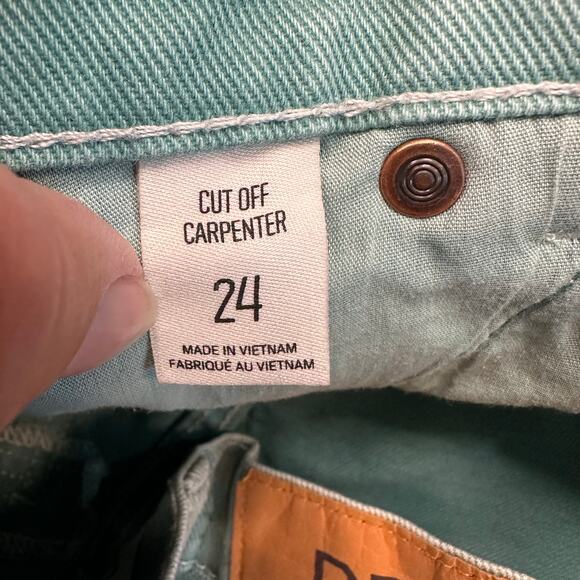 BDG Urban Outfitters Cut Off Carpenter Jean Shorts - Picture 5 of 6